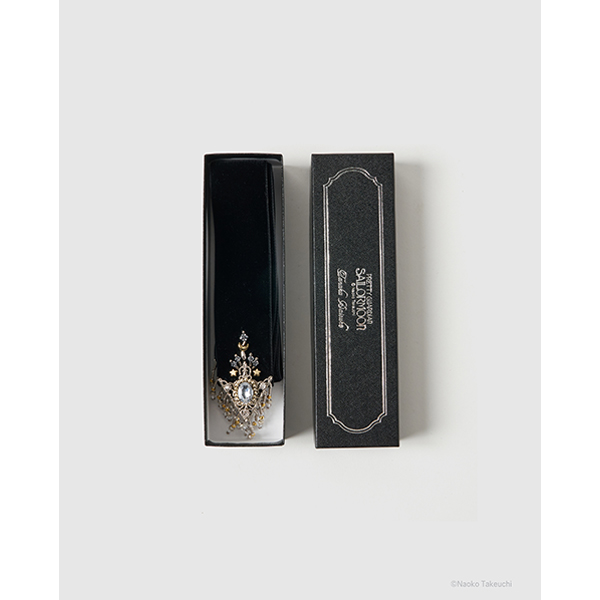 Sailor Moon crystal silver tip velvet long ribbon