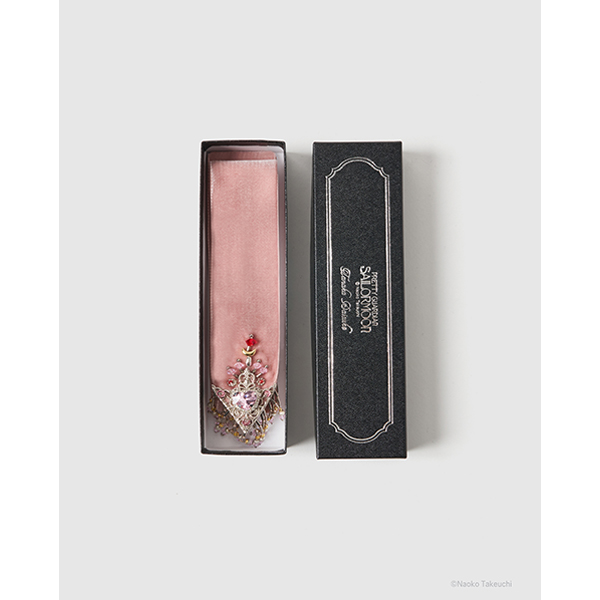 Sailor Chibi Moon crystal silver tip velvet long ribbon