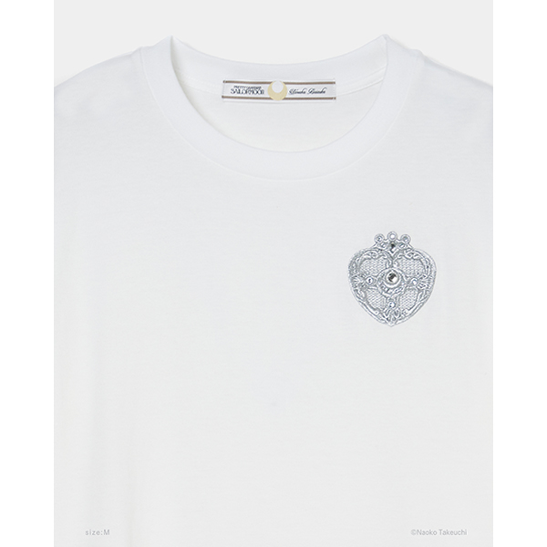Cosmic Heart Compact T-shirt (White / M size)