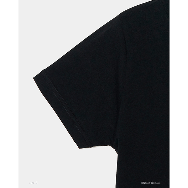 Cosmic Heart Compact T-shirt (Black / S size)