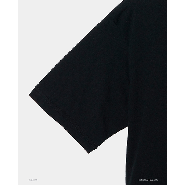 Cosmic Heart Compact T-shirt (Black / M size)