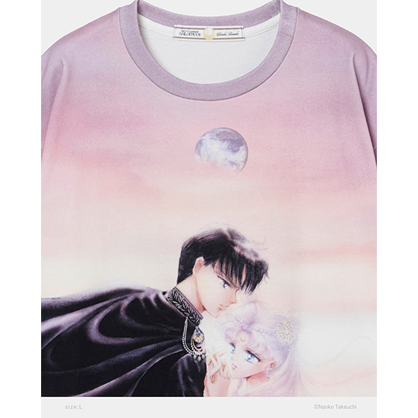 Princess Serenity & Prince Endymion T-shirt (L size)