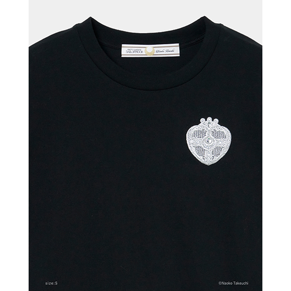 Cosmic Heart Compact T-shirt (Black / S size)