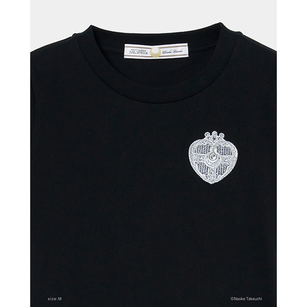 Cosmic Heart Compact T-shirt (Black / M size)