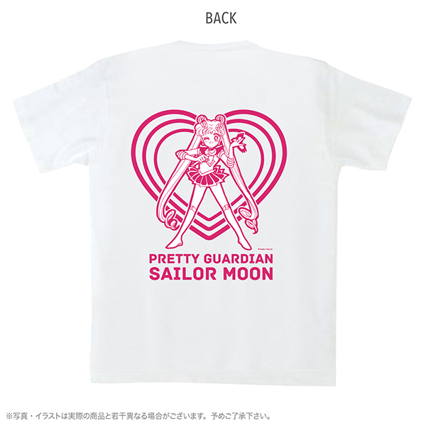ストアオリジナル Tシャツ セーラームーン&ルナ ホワイト M