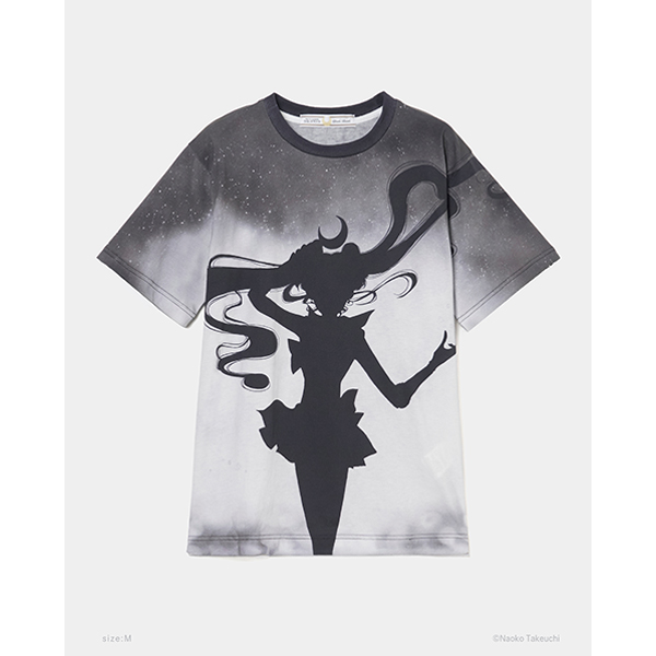 Sailor Moon silhouette T-shirt (L size)