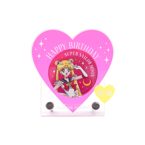 ストアオリジナル BD 缶バッジ&ハートスタンドセット スーパーセーラームーン