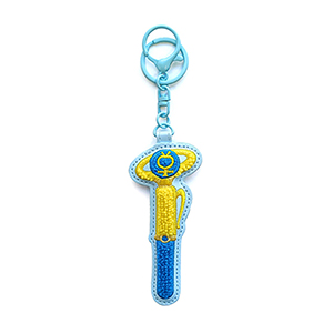 サガラ刺繍キーホルダー 変身ペン(水野亜美)