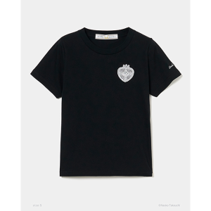 Cosmic Heart Compact T-shirt (Black / S size)