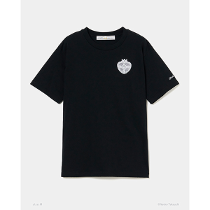 Cosmic Heart Compact T-shirt (Black / M size)
