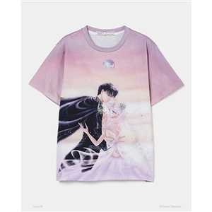 �y���ʌ���\��zPrincess Serenity & Prince Endymion bijou T-shirt (M size)